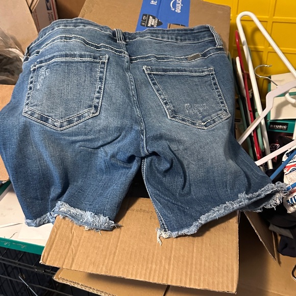 KanCan Blue Jean Shorts for Women - Picture 2 of 3